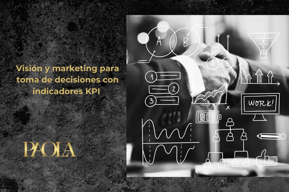 Visión y marketing para toma de decisiones con indicadores KPI